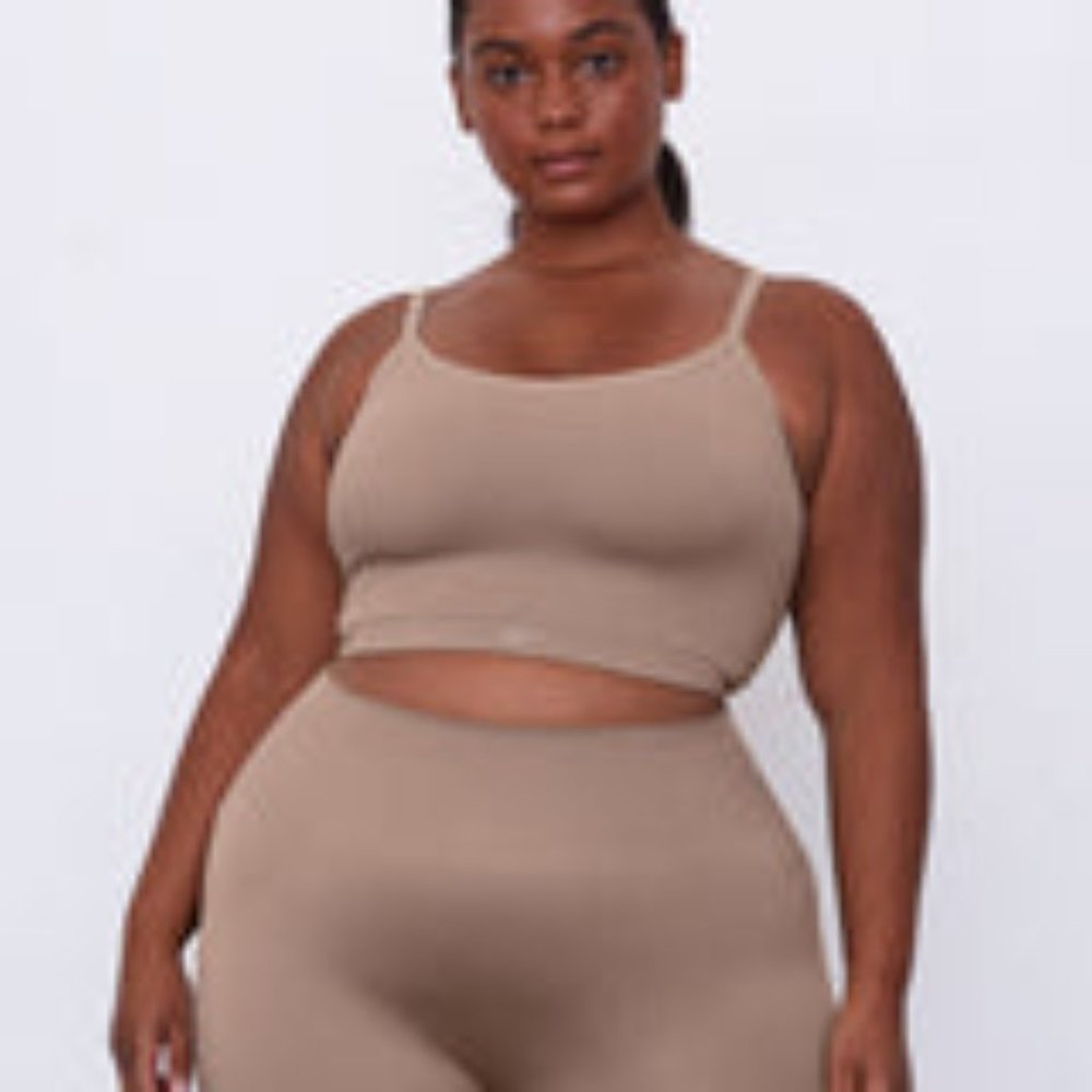New Set Active Sculptflex Body Crop Top Size S